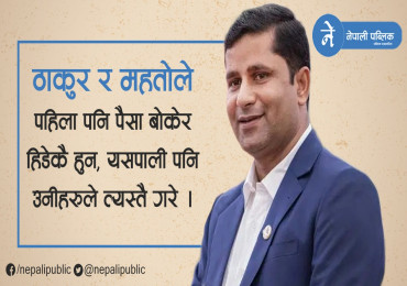 'महन्थ ठाकुर र राजेन्द्र महतोले पैसा बोकेर बाढ्ने काम गरे' (अन्तरवार्तासहित)